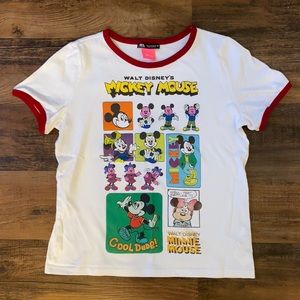 Zara Disney Ringer Tee